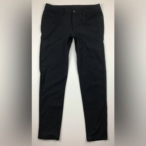 lululemon ABC pants slim fit men’s 34 gray